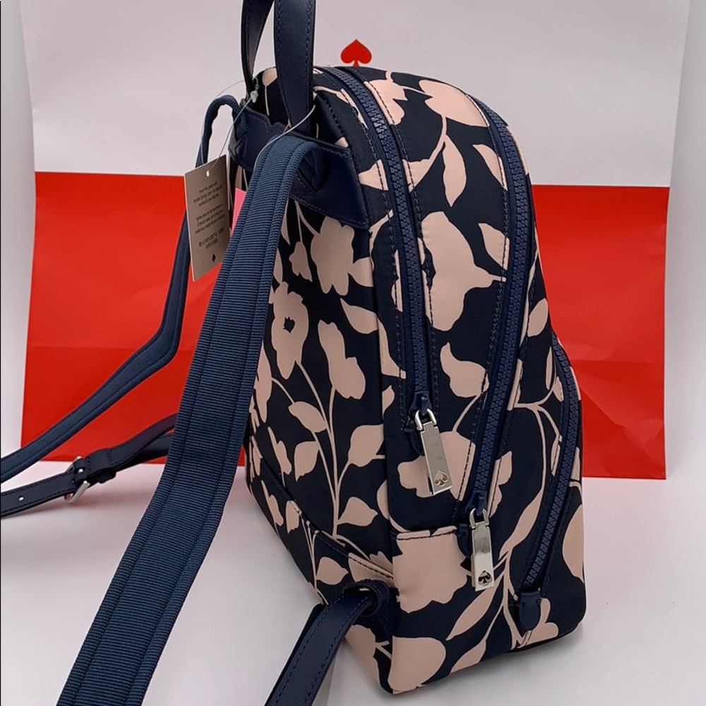 KATE SPADE karissa nylon garden vine md backpack - Picture 7 of 16